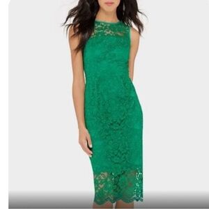 Limited green lace dress